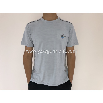 Dark Blue Quick-drying casual T-shirt